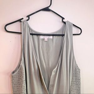 Green button up maxi dress